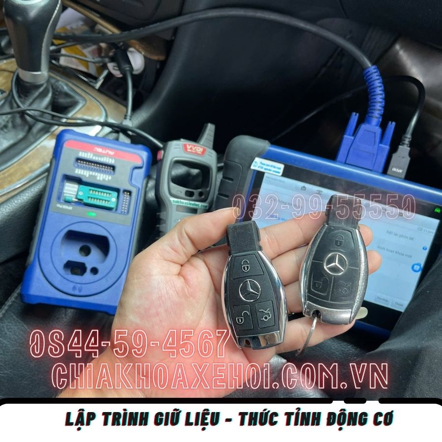 làm chìa khóa Mercedes tận nơi Bình Dương - Tp. Hcm - Hà Nội