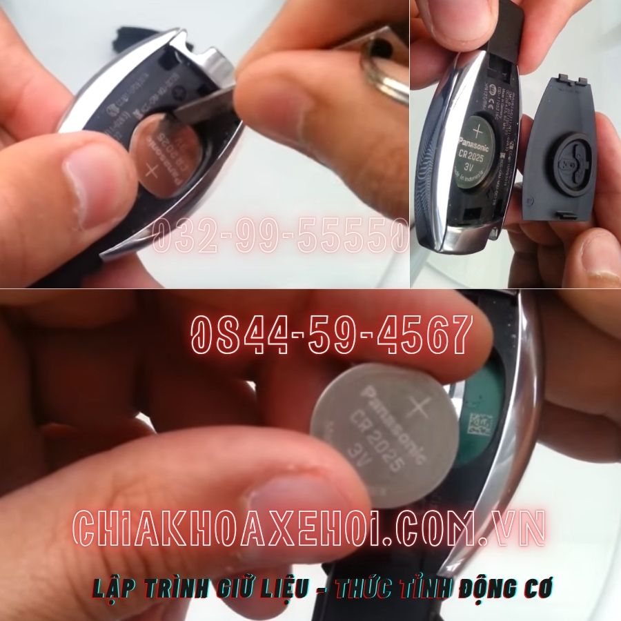 thay pin chìa khóa Mercedes tận nơi nhanh chóng
